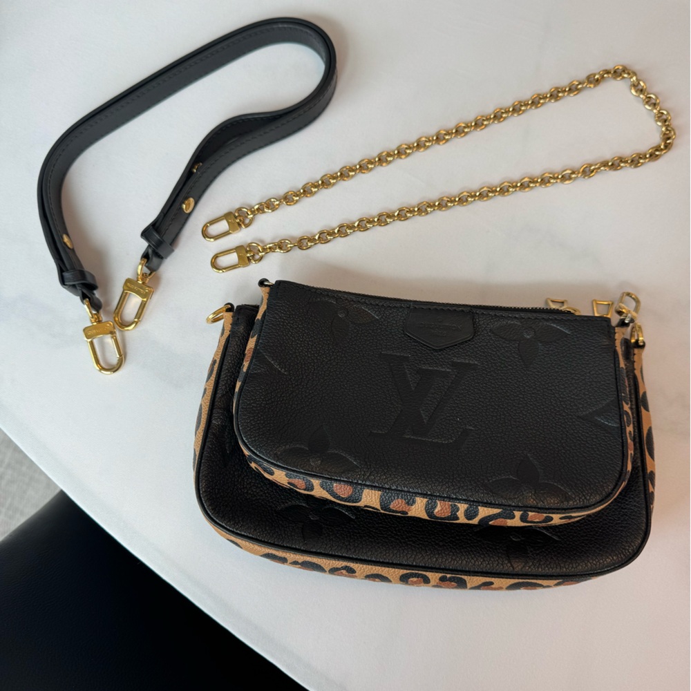 Black and Gold Designer Women's Bag